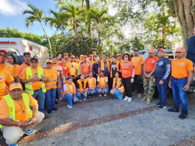 Defensa Civil refuerza prevención ante accidentes y ahogamientos por Día de Las Mercedes en Santiago