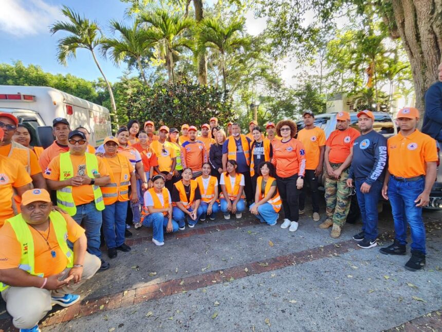 Defensa Civil refuerza prevención ante accidentes y ahogamientos por Día de Las Mercedes en Santiago