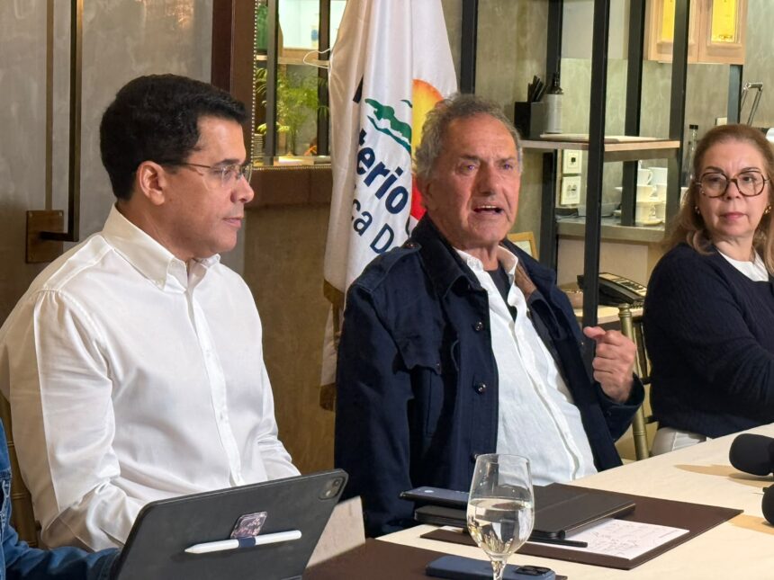 Daniel Scioli define a David Collado como un “líder mundial” de la industria turística