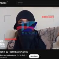 Policía Nacional aclara que video de hombre encapuchado en Santiago corresponde a entrevista de 2023