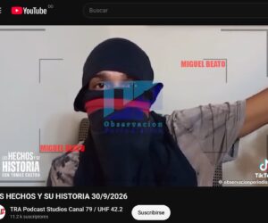 Policía Nacional aclara que video de hombre encapuchado en Santiago corresponde a entrevista de 2023