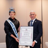 Senado reconoce a Joheirry Mola, Miss Mundo 2026, por su trayectoria y representación del país