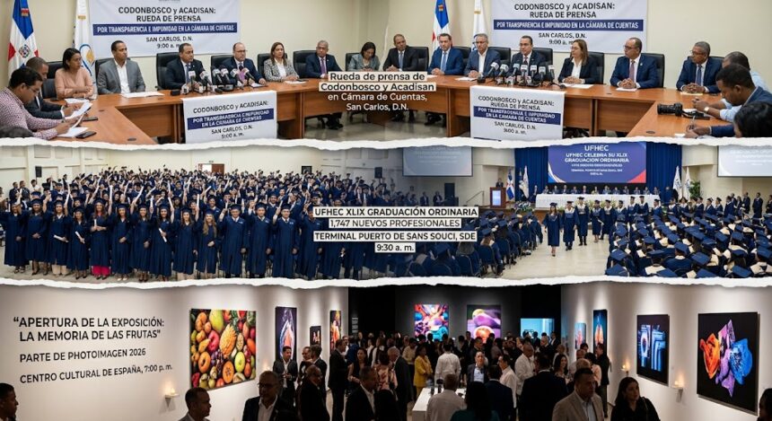 Agenda del día: viernes 4 de septiembre de 2026