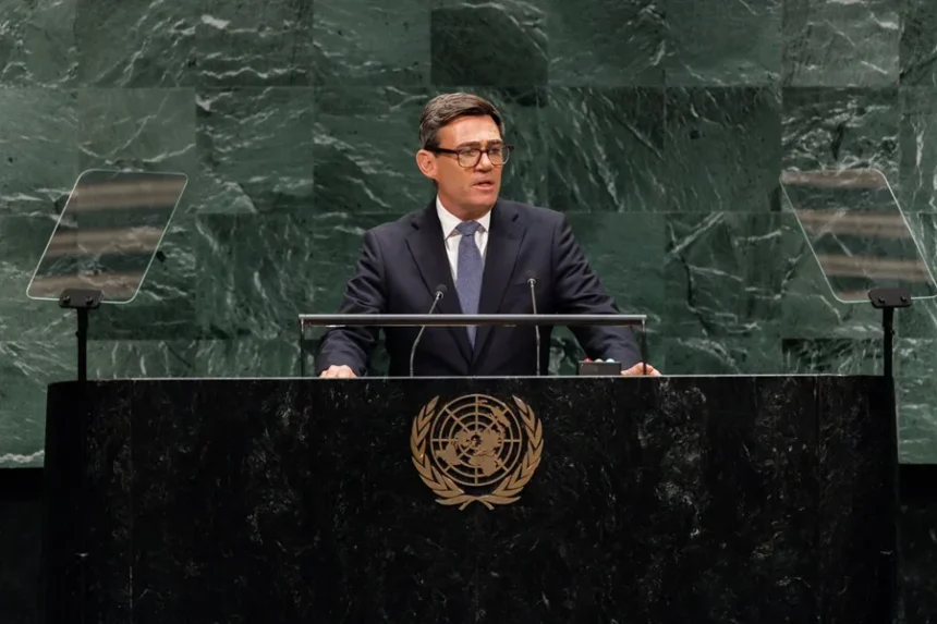 Burnham dice que Reino Unido se mantendrá “firme” ante las “amenazas” sobre las Malvinas