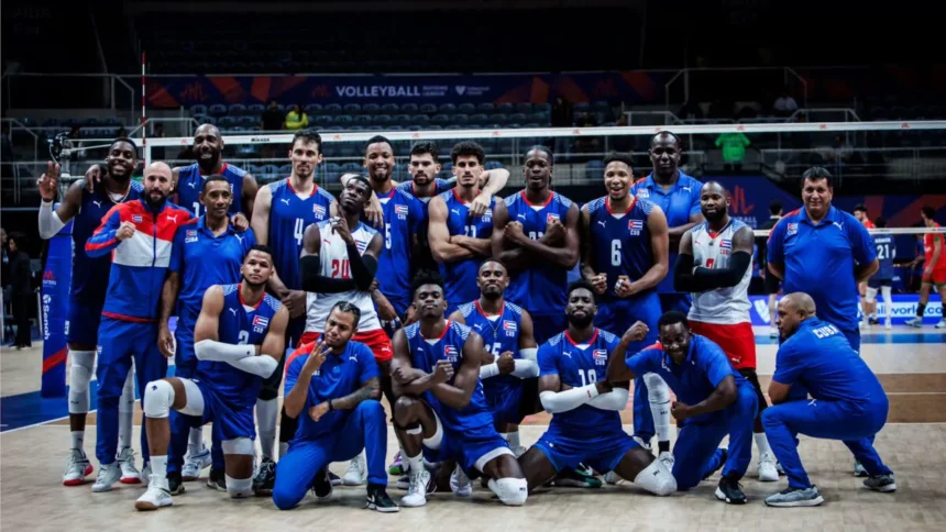 Cuba celebra la vuelta de su selección de voleibol masculino al escenario olímpico