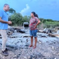 Embarazada de ocho meses pierde su vivienda tras incendio en Las Galeras