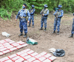 El Ejército de Nicaragua decomisó 1.381 kilos de drogas en el último año