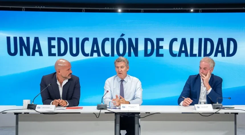 Feijóo resalta la necesidad de reformar el sistema educativo tras el «suspenso» de PISA