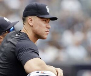 Aaron Judge podría perderse el inicio de los playoffs por lesión en la pantorrilla