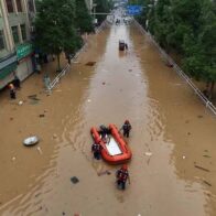 Fujian activa respuesta de emergencia ante fuertes lluvias provocadas por tifón Saudel