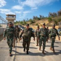 Ejército supervisa operaciones en la frontera durante recorrido por la Quinta Brigada