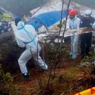 Hallan sin vida a los cinco ocupantes del avión accidentado en Colombia