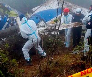 Hallan sin vida a los cinco ocupantes del avión accidentado en Colombia