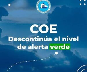 COE descontinúa alerta verde en Santo Domingo, el Distrito Nacional y San Juan