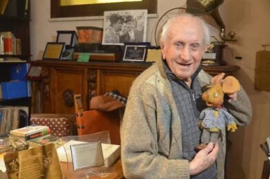 Muere a los 100 años Peppino Mazzullo, histórica voz de Topo Gigio