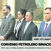 Venezuela firma un memorando de entendimiento con filial de TotalEnergies para cooperación