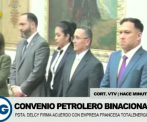 Venezuela firma un memorando de entendimiento con filial de TotalEnergies para cooperación