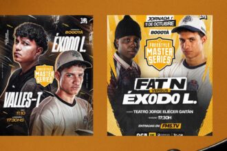 Éxodo Lirical debutará en FMS Colombia contra dos campeones colombianos