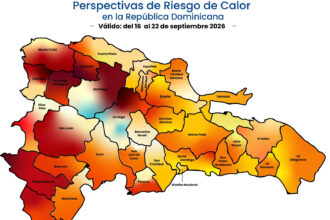 INDOMET advierte calor de severo a extremo en RD hasta el 22 de septiembre