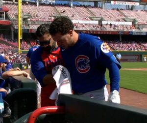 Bregman espera resultados de estudios tras recibir un pelotazo en el rostro