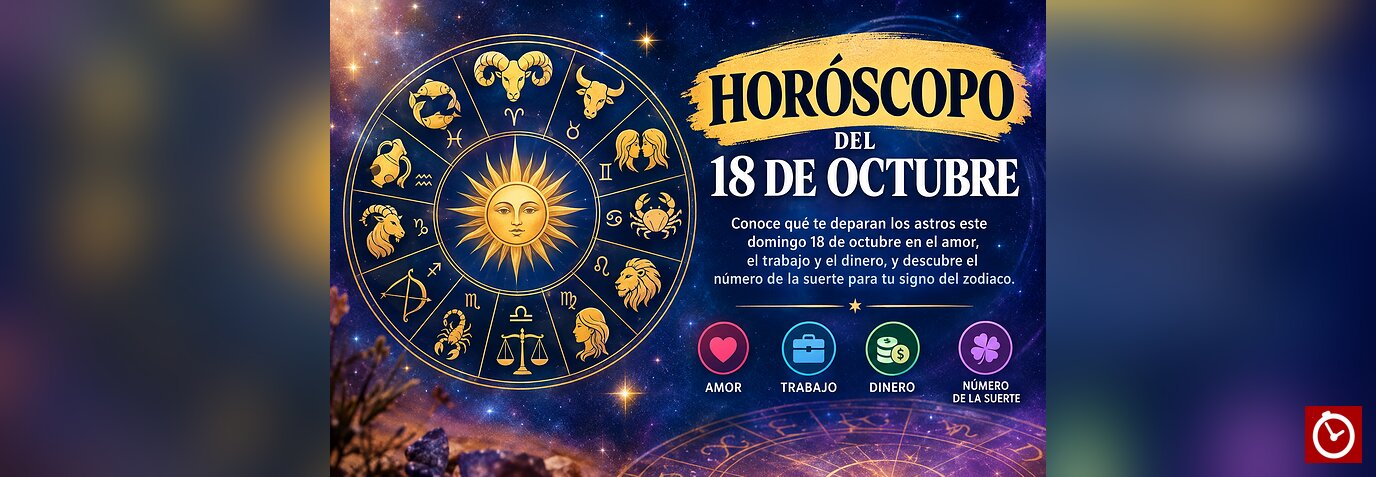 Horóscopo del domingo 18 de octubre de 2026: predicciones para los 12 signos del zodiaco