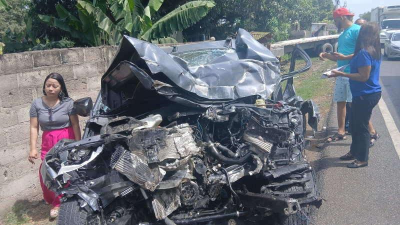 Dos soldados del Ejército sufren heridas graves en accidente de tránsito en Dajabón