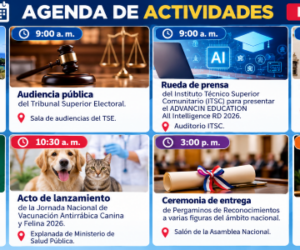 Agenda del día: miércoles 7 de octubre de 2026