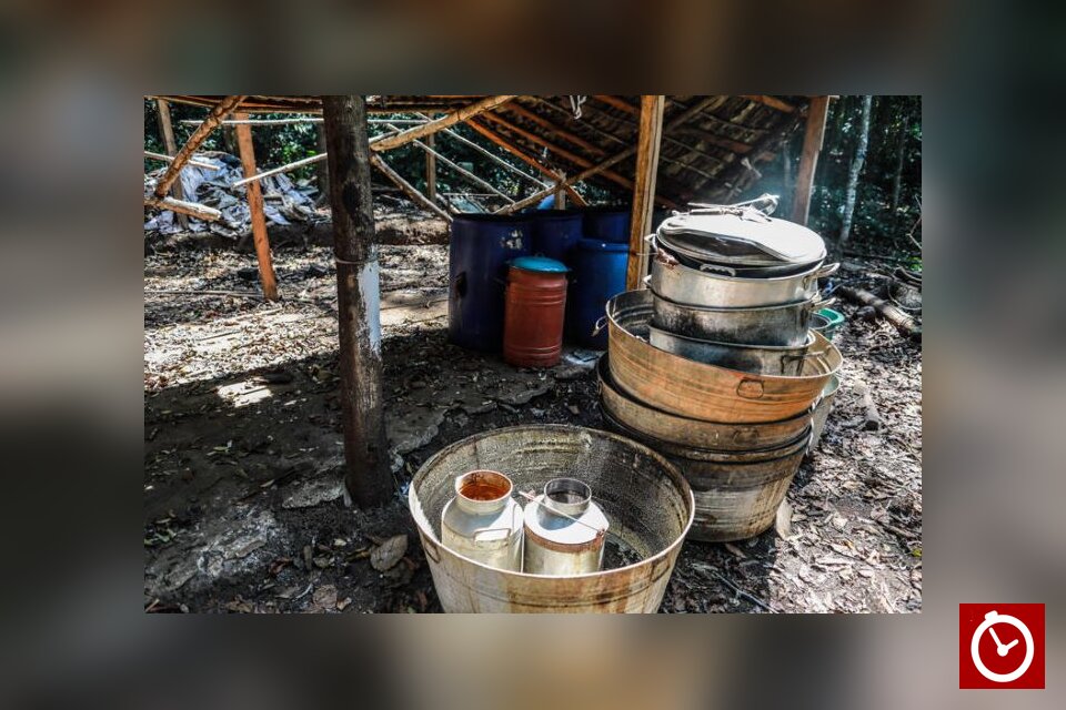 México desmantela laboratorio clandestino y decomisa 1,3 toneladas de metanfetamina