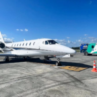 Avión de matrícula dominicana se sale de pista durante aterrizaje en Texas