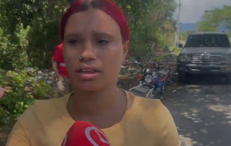 la búsqueda de una adolescente desaparecida en Navarrete, Santiago, con ambiente urbano y enfoque informativo.