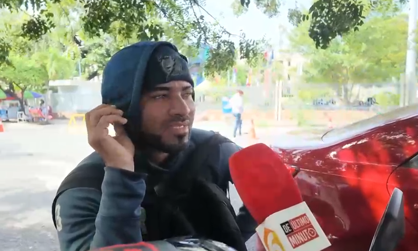 Mientras la lluvia atrasa a unos, motoristas hacen hasta RD$1,600 en una mañana