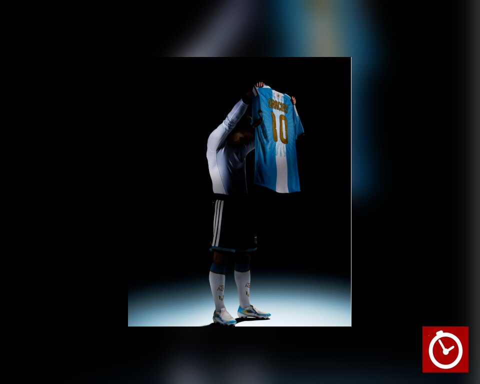 Messi se despide de Argentina con una imagen cargada de emoción: “Gracias, Argentina”