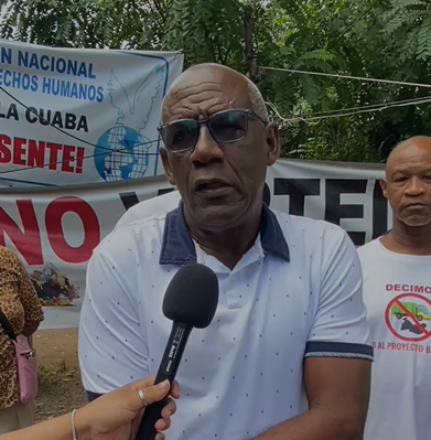 Comunitarios de La Cuaba agradecen a Abinader por frenar instalación de procesadora de basura