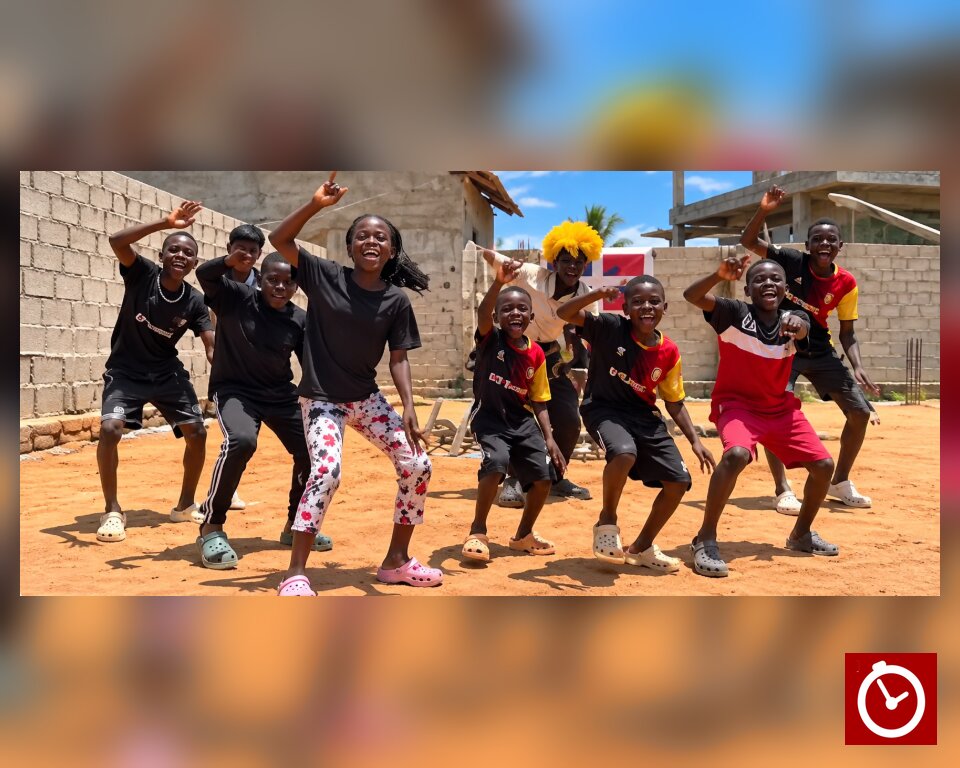 El merengue dominicano llega a África: Hypers Kids Africa baila «Moviendo la cadera»