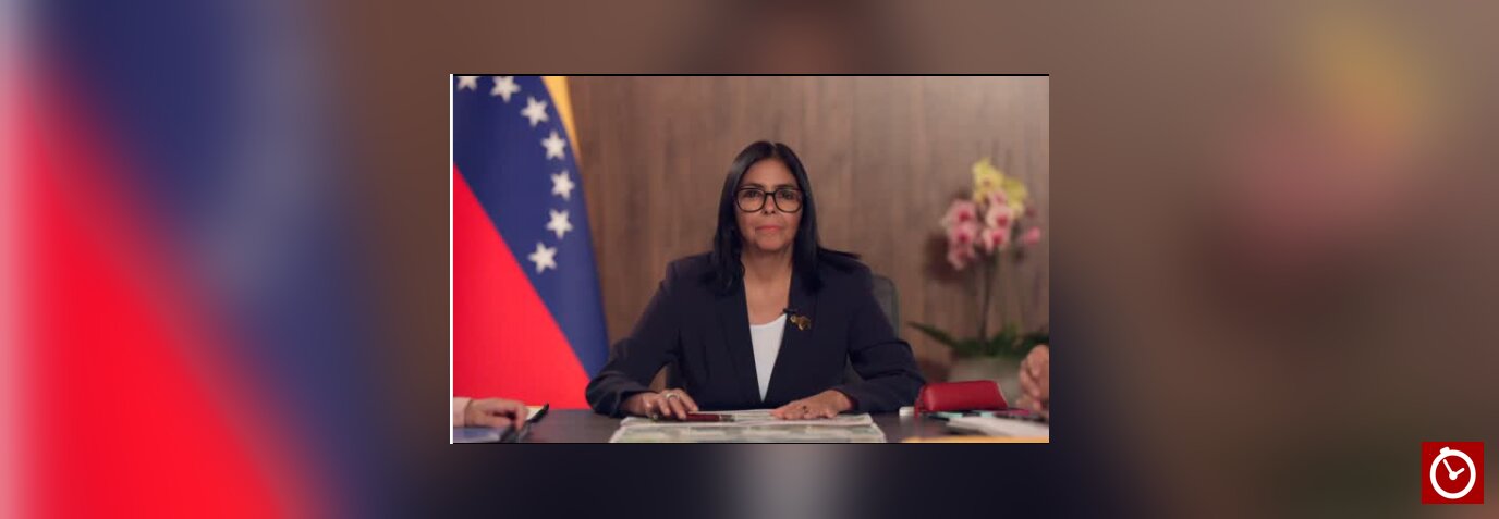 Delcy Rodríguez: “Este gobierno sigue presente, trabajando y acompañando a las familias venezolanas”