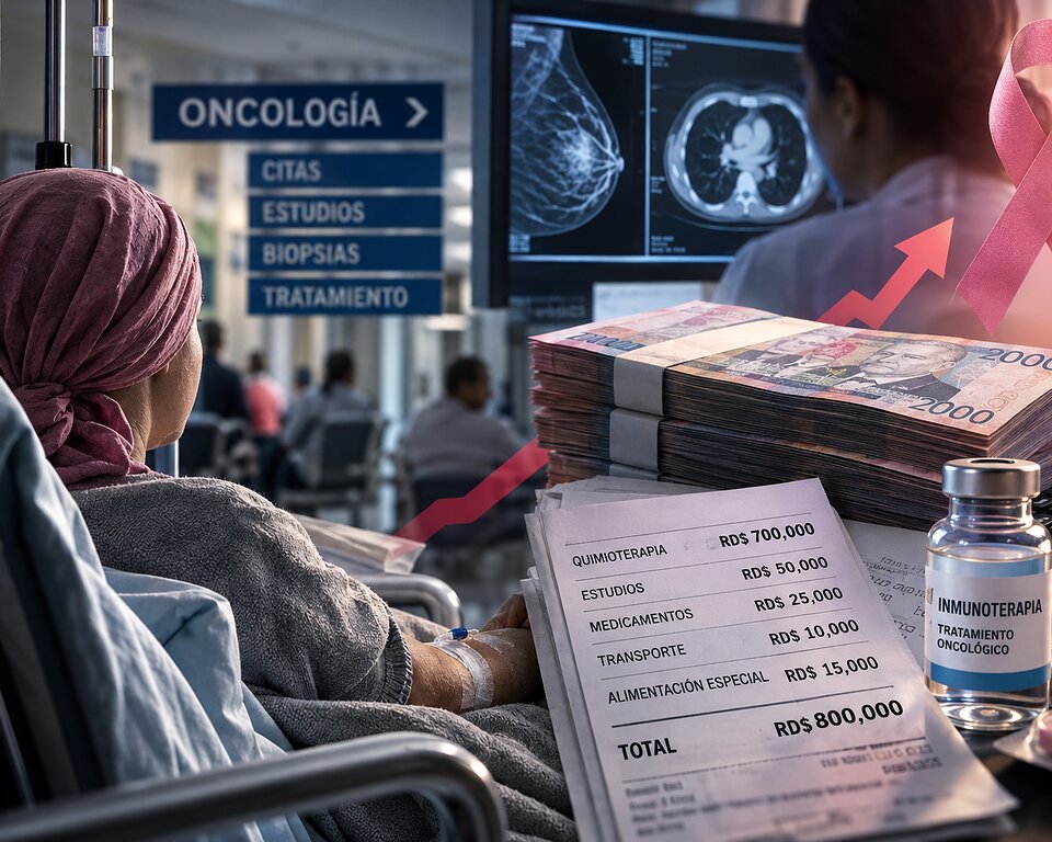 La factura del cáncer en RD: del diagnóstico tardío al tratamiento millonario