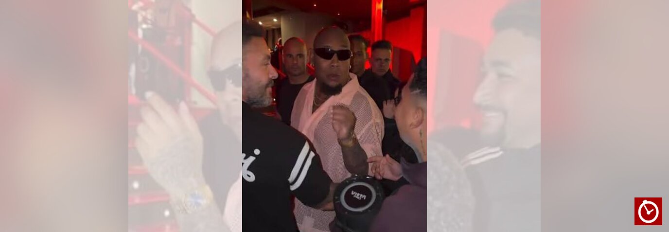 Bulin 47 y Kevin Way durante el freestyle viral que supera los 60 millones de reproducciones