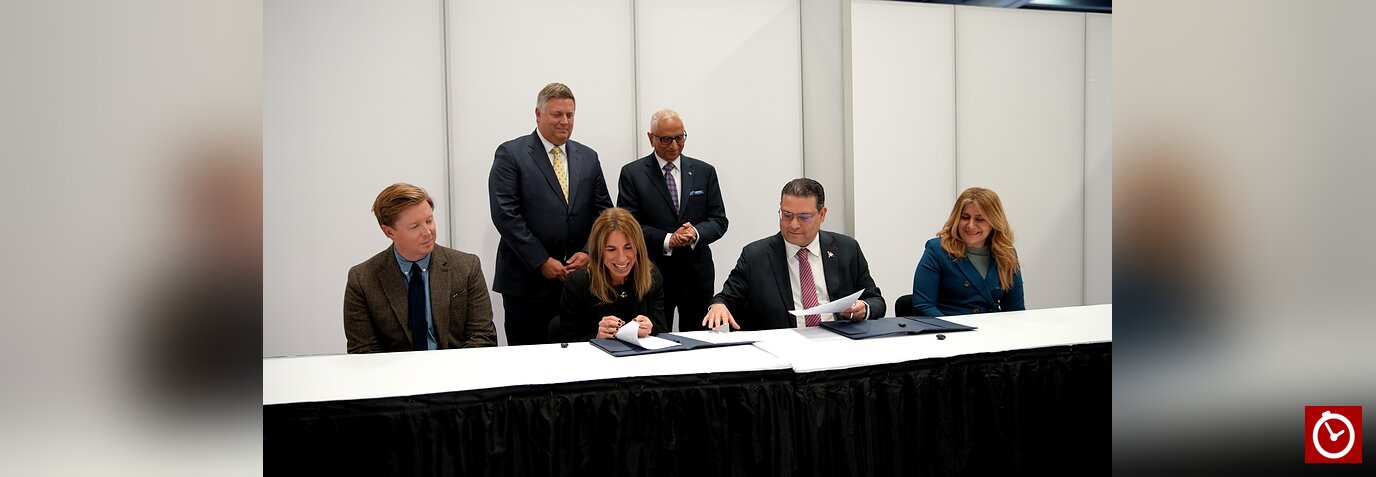 El acuerdo fue firmado por el ministro de Industria, Comercio y Mipymes, Yayo Sanz Lovatón y Shari Liss, vicepresidenta de Desarrollo Laboral Global e Iniciativas de SEMI.