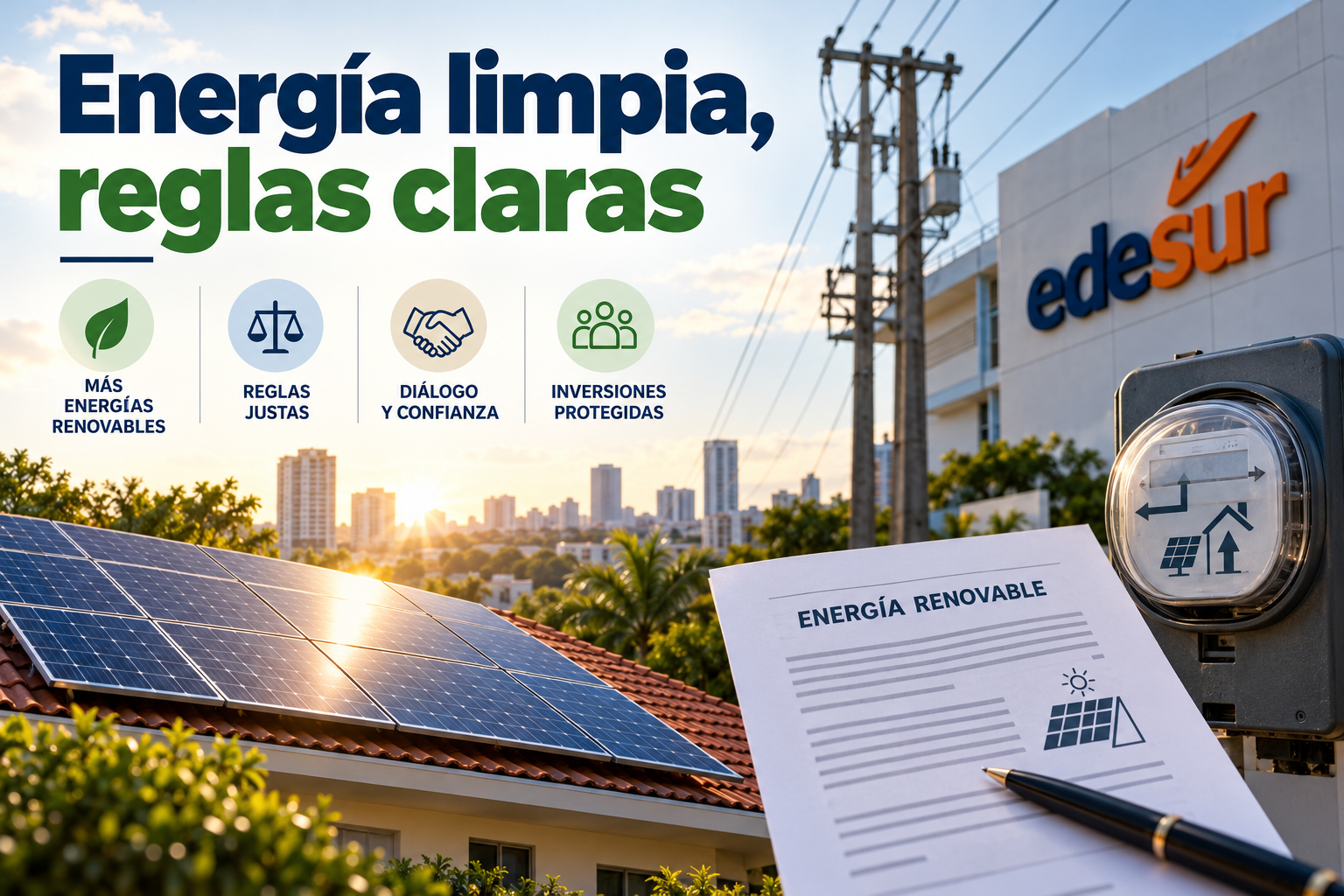 Energía limpia, reglas claras