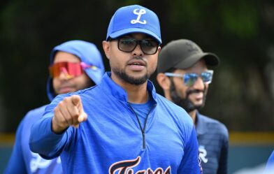 Gilbert Gómez se integra a los entrenamientos de los Tigres del Licey