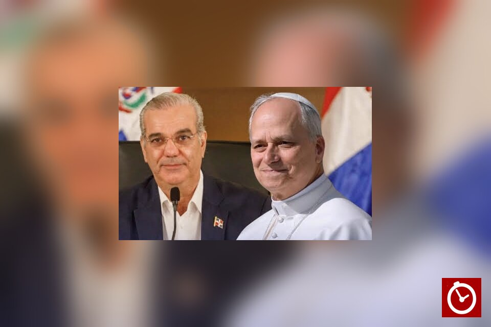 Abinader entrega al papa León XIV invitación oficial para visitar República Dominicana en 2027