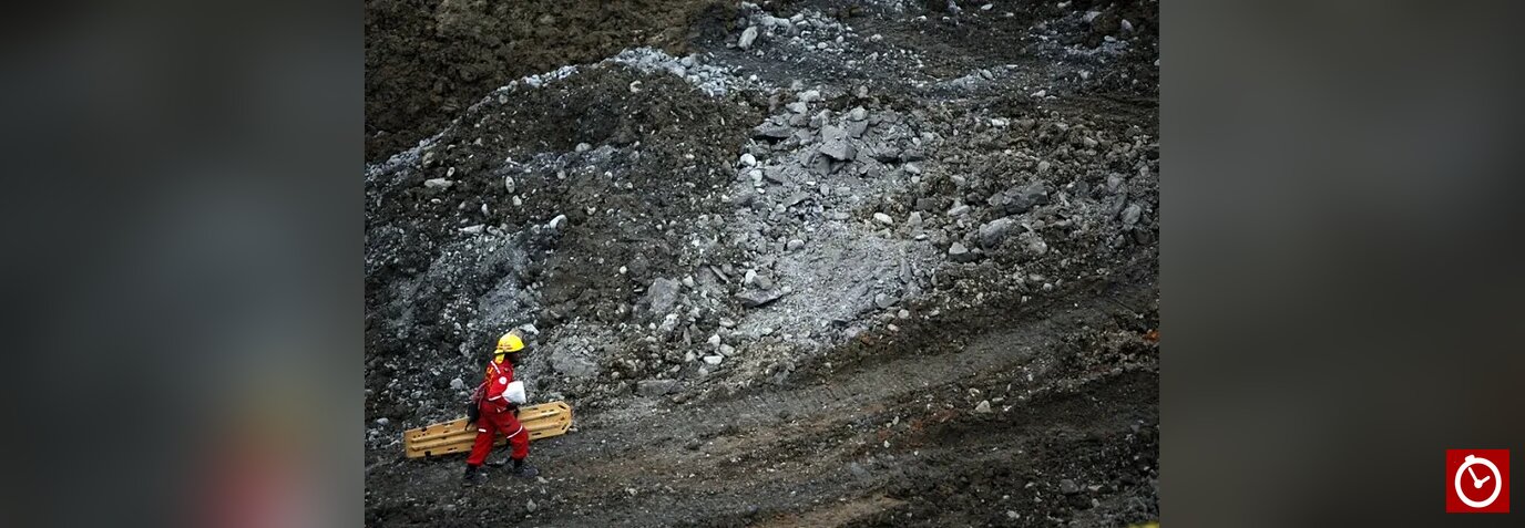 Al menos nueve muertos por un deslizamiento de tierra en una mina de oro en Colombia