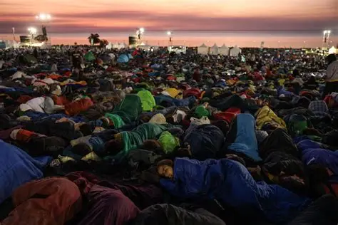 Jóvenes acampan en Lisboa contra la crisis de la vivienda y las políticas de Montenegro