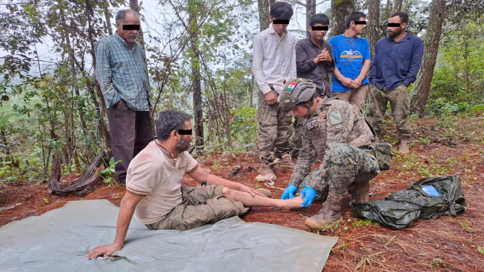 Ejército mexicano encuentra con vida a seis campesinos desaparecidos en Guerrero; buscan a un séptimo