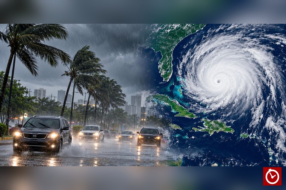 Indomet mantiene alertas meteorológicas por fuertes lluvias este jueves; Isaías se convierte en huracán