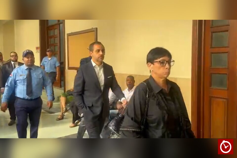 Hermanos Espaillat llegan al Palacio de Justicia de Ciudad Nueva para audiencia del caso Jet Set