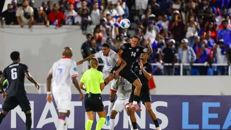 República Dominicana cayó ante Haití en histórico partido de futbol.