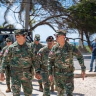 Comandante general del Ejército inicia recorrido de inspección operacional en la frontera sur