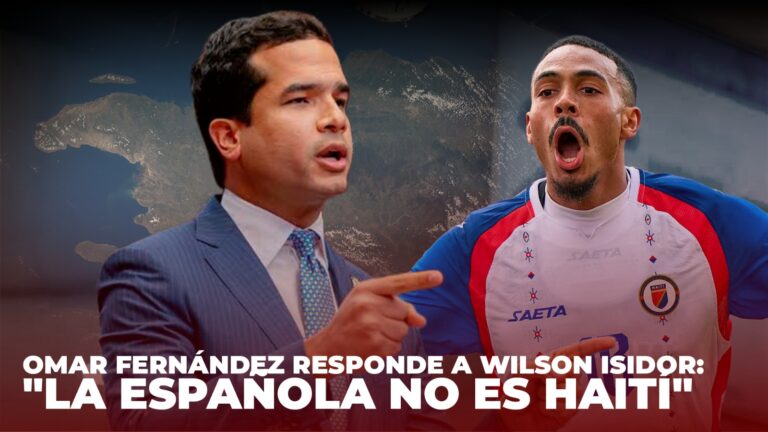 Omar Fernández responde a Wilson Isidor: "La Española no es Haití"