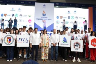 Raquel Peña y Kelvin Cruz inauguran los Juegos Deportivos Universitarios 2026